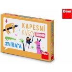 Dino Kapesní kvízy Junior zvířata – Zboží Dáma