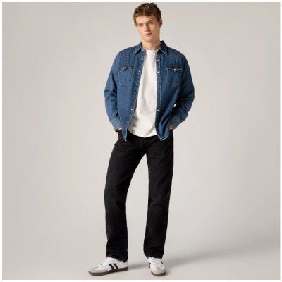 Levi's pánské jeans 501 black 00501-0165 – Zbozi.Blesk.cz