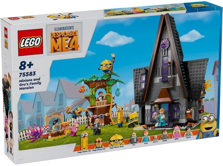 LEGO® Já padouch 4 75583 Mimoni a Gruův rodinný dům