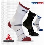 Moose Race sportovní cyklo ponožky černá – Zboží Mobilmania