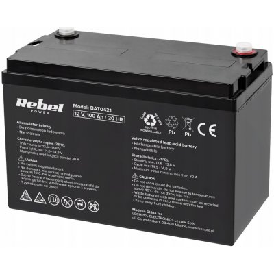 Rebel BAT0421 12V 100Ah – Sleviste.cz