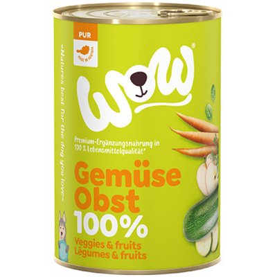 WOW Pure Zelenina a ovoce 400 g – Zbozi.Blesk.cz