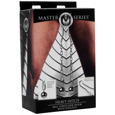 Master Series Heavy Hitch Ball Stretcher Hook with Weights Silver