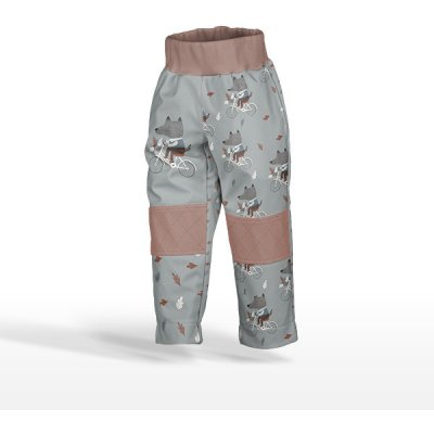Takoy Panel se střihem na softshell kalhoty vlk na kole 122-NS-26268 – Zbozi.Blesk.cz