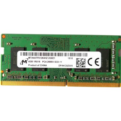 Micron SODIMM DDR4 4GB MTA4ATF51264HZ-2G6E1