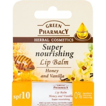 Green Pharmacy Lip Care výživný balzám na rty SPF 10 3,6 g