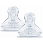 Nuk savička Flow Control transparentní 2 ks – Zboží Dáma