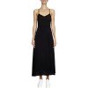 Dámské šaty Calvin Klein šaty Cross back maxi slip dress černá