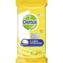 Dettol Limette & Minze antibakteriální ubrousky na povrchy 80 ks