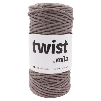 Šňůra TWIST MILA 3mm/100m - Mokka – Zboží Mobilmania