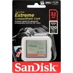 SanDisk CompactFlash Extreme 32 GB UDMA7 SDCFXSB-032G-G46 – Zbozi.Blesk.cz