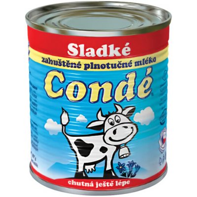 Bohemilk Condé Zahuštěné plnotučné mléko 410 g – Zboží Dáma