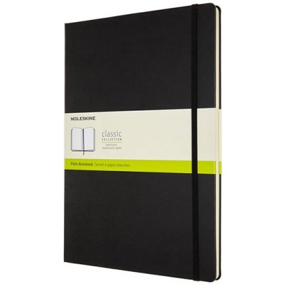 Moleskine Zápisník tvrdý čistý černý A4 – Zboží Mobilmania