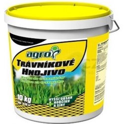 Recenze Agro CS Trávníkové hnojivo 10 kg kbelík - Heureka.cz