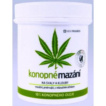 MedicProgress konopné mazání 10% 250 ml