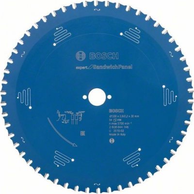 Bosch Pilový kotouč Expert for Sandwich Panel; 330 x 30 x 2,6 mm, 54z 2608644146 – Hledejceny.cz