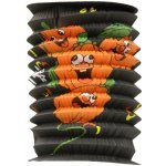 Lampion Halloween Veselé dýně 15 cm krčený 131187 – Zboží Dáma