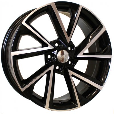 Racing Line FE181 8x18 5x112 ET41 black polished – Hledejceny.cz
