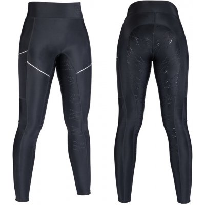 HKM Jeggings Savona grip sed dámské černé – Zbozi.Blesk.cz