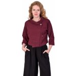 Sanu Babu kabátek do pasu vínový – Sleviste.cz