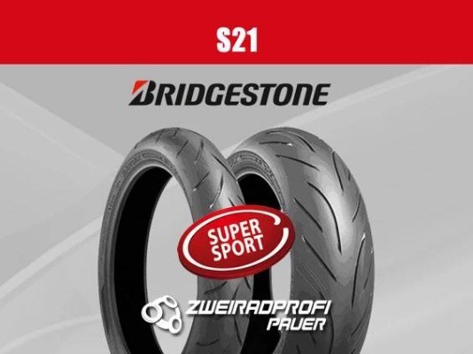 Bridgestone S21 120/70 R17 58W + 190/55 R17 75W