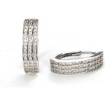 Pattic náušnice z bílého zlata AU LMG109304W – Zboží Mobilmania