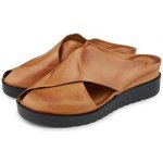 Vlnka dámské kožené nazouváky Helga hnědá – Hledejceny.cz