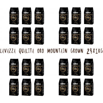 Lavazza Qualità Oro Mountain Grown zrnková 24 x 1 kg – Hledejceny.cz