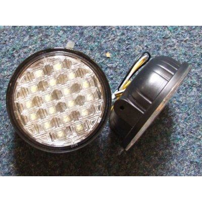 Světlo denního svícení 18 LED - kulaté 90mm, A18 DRL – Zboží Mobilmania