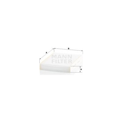 Filtr, vzduch v interiéru MANN-FILTER CU 27 009 – Hledejceny.cz