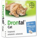 Drontal Cat tablety 2 tbl – Zboží Mobilmania