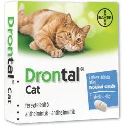 Drontal Cat tablety 2 tbl