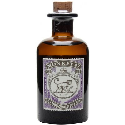 Monkey 47 Schwarzwald Dry Gin 47% 0,05 l (holá láhev)