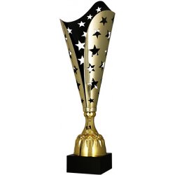 Plastová trofej Zlato-černá 39,5 cm