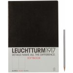 LEUCHTTURM1917 JOTTBOOK MEDIUM A5 linky black – Zboží Živě