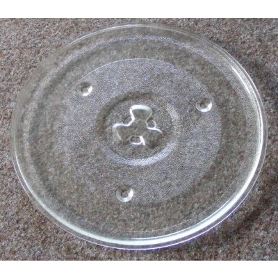 DOMO Skleněný talíř mikrovlnné trouby DOMO - 24,5 cm