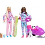 Barbie zimní sporty Snowboardistka a se s skútrem