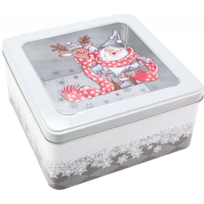 Můjrendlík na vánoční cukroví 18 x 18 x 8,6 cm santa – Zbozi.Blesk.cz