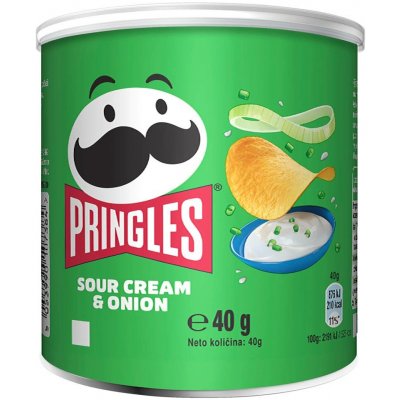 Pringles Chips Smetana a cibule 40g – Hledejceny.cz
