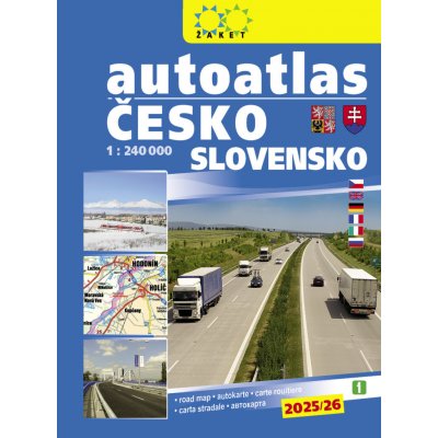 Autoatlas Česká republika Slovenská republika 1:240 000 – Sleviste.cz