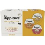 Applaws Cat Pot MultiChicken Kuřecí výběr 8 x 60 g – Hledejceny.cz