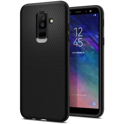 Pouzdro Spigen Liquid Air Samsung A605 Galaxy A6 Plus 2018 černé – Hledejceny.cz