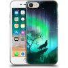 Pouzdro a kryt na mobilní telefon Apple Pouzdro HEAD CASE Apple iPhone 7 POLÁRNÍ ZÁŘE VLK