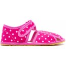 Baby Bare shoes bačkory Pink dot