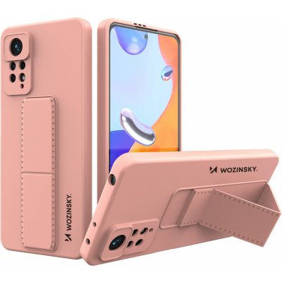 Pouzdro Wozinsky Kickstand Case Xiaomi RedMi NOTE 11 Pro růžové – Zboží Mobilmania