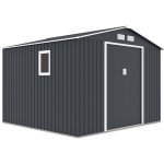 Focus Garden Zahradní domek na nářadí HUDSON 9x8 Cold Grey – Zboží Mobilmania