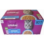 Whiskas rybí výběr v želé cat 85 g x 80 ks – Hledejceny.cz