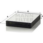MANN-FILTER Filtr, vzduch v interiéru CU2647 – Hledejceny.cz