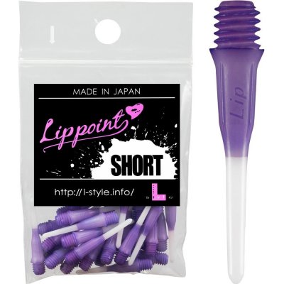 L-style ShortLip Two Tone Purple/White 30 ks – Zboží Dáma