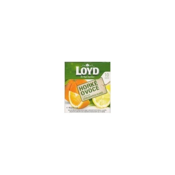 Čaj Loyd horké ovoce citrus 10 sáčků